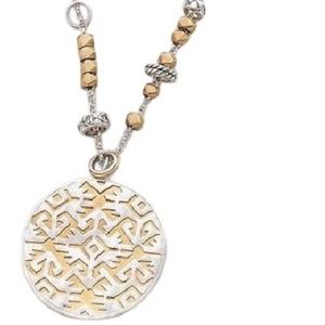 Silpada Sundial Reversible Necklace